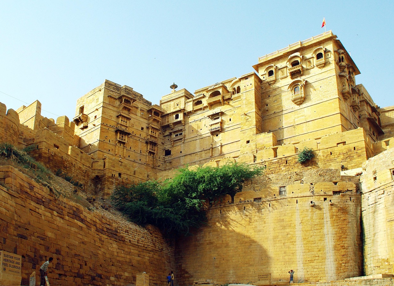 india, rajasthan, jaisalmer, strong, yellow sandstone, upper town, palace, maharaja, jaisalmer, jaisalmer, jaisalmer, jaisalmer, jaisalmer, maharaja
